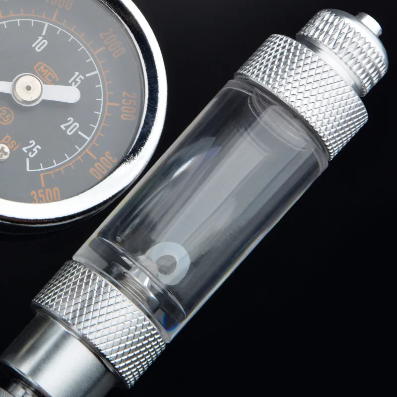 Аквариум мини CO2 регулятор с обратным клапаном для аквариума электромагнитный