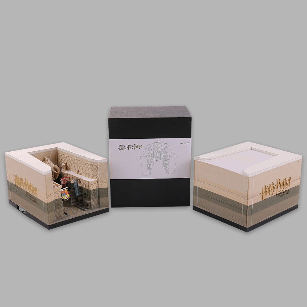 Блок записей omoshiking 3D мини-блокнот для светодиодный ночсветильник Гарри подарок
