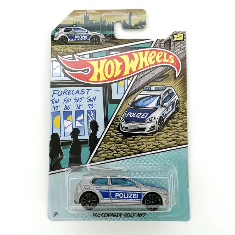 Машинка Hot Wheels 1:64 VOLK для гольфа MK7 коллекционное издание металлические Литые