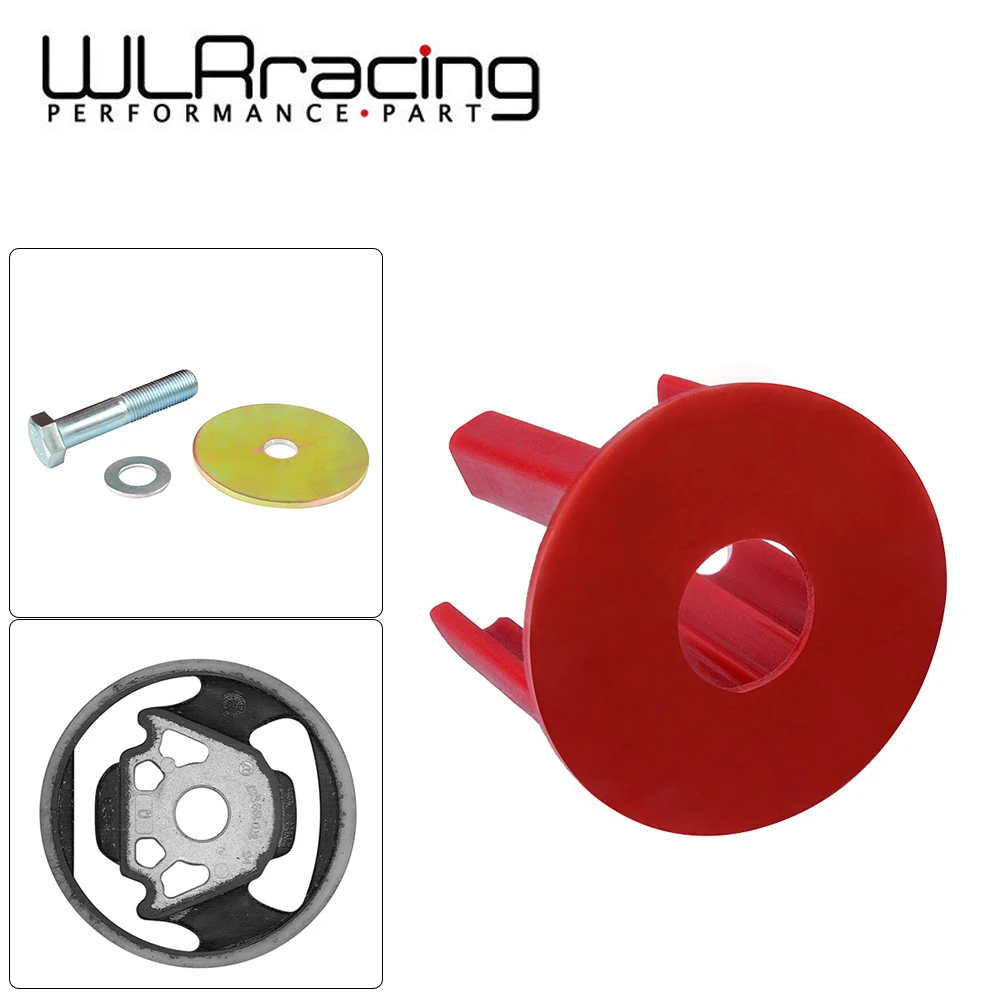 WLR - Red Engine Torque Arm Insert Dog Bone Mount Kit For VW Golf GTI Rabbit Passat Tiguan EOS Audi A3 Q3 2.0TSI WLR-EMI01