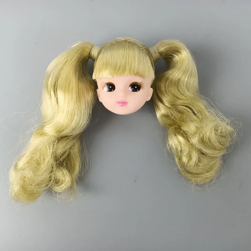 head 11 Мягкий пластик, высокое качество, сделай сам, кукла licca, голова для 1/6, BJD кукла, сделай сам, детская игрушка, 1:6, кукла, аксессуары - Цвет: head 11