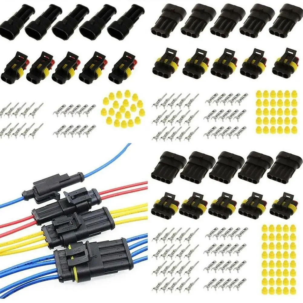 

Automobile waterproof connector Male and female waterproof plug wire tool connector Connector F8U3
