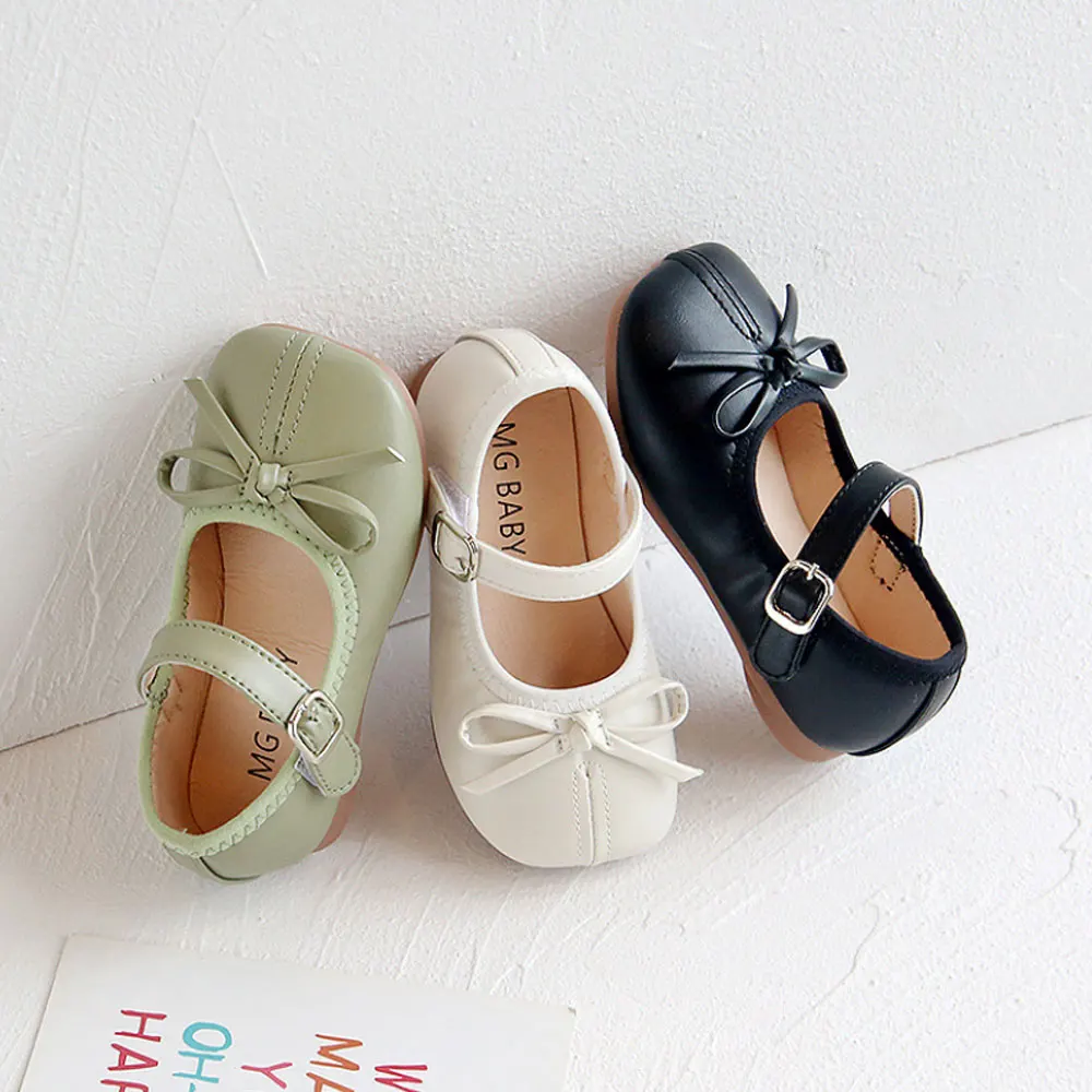 

Baby Girls Casual Shoes Toddler Kids Flat Princess Shoes for White Flower Girl Shoes Green St. Patric Shoes for Spring 2t