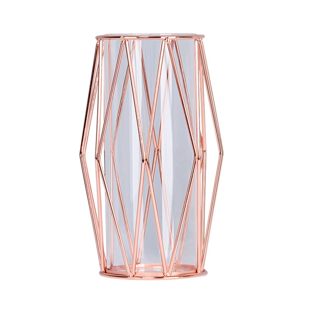 Прозрачная Роскошная Скандинавская для дома и офиса простой Настольный букет