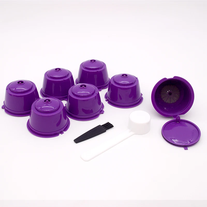 7 шт. многоразовые капсулы Nespresso для Nescafe Dolce Gusto многоразового пользования Кофе