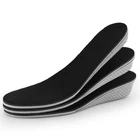 Стельки с увеличением высоты, прочные дышащие вставки из пены с эффектом памяти, подъемные стельки для обуви, для мужчин и женщин