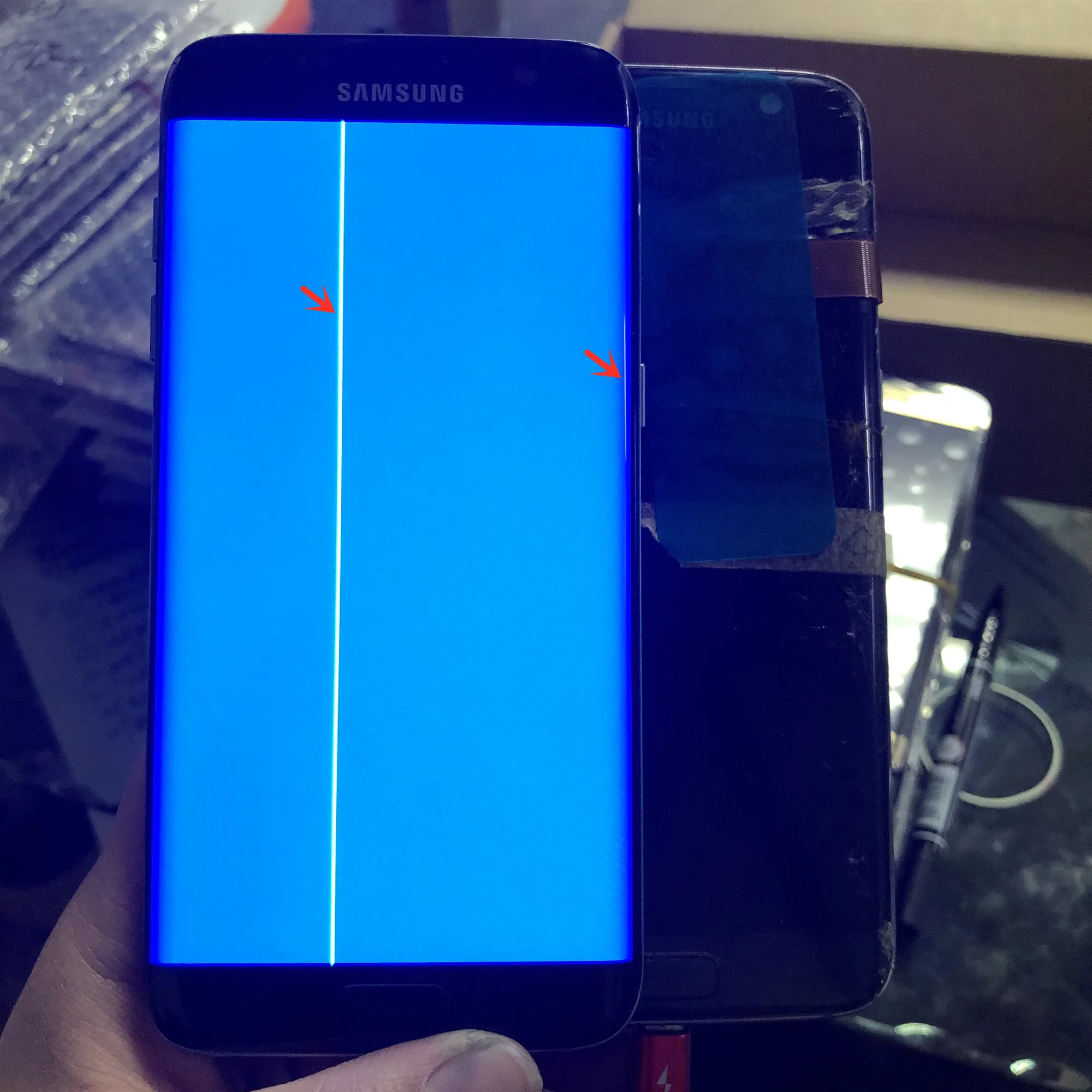 

SUPER AMOLED ORIGINAL 5.5 inch LCD for SAMSUNG Galaxy s7 edge Lcd G935 SM-G935F Display with Touch Screen Digitizer Assembly