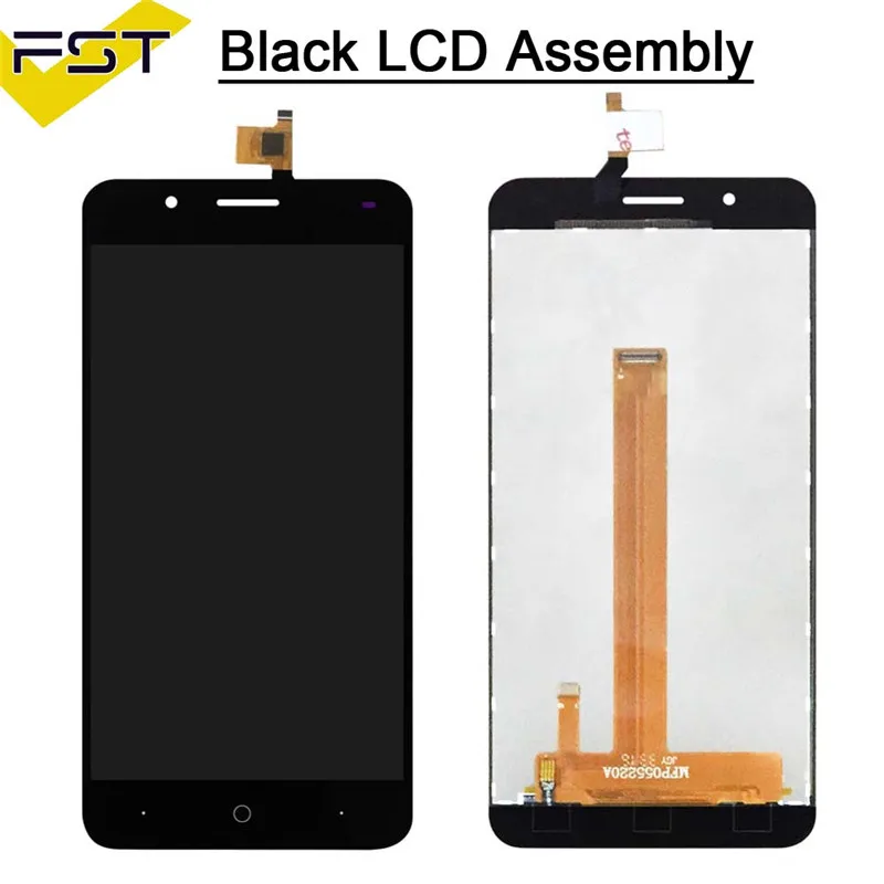 Black lcd Assembly Протестирован для UleFone Tiger ЖК-дисплей с сенсорным экраном дигитайзер для UleFone Tiger ЖК-стекло Сенсорная панель запасные части - Цвет: Black lcd Assembly