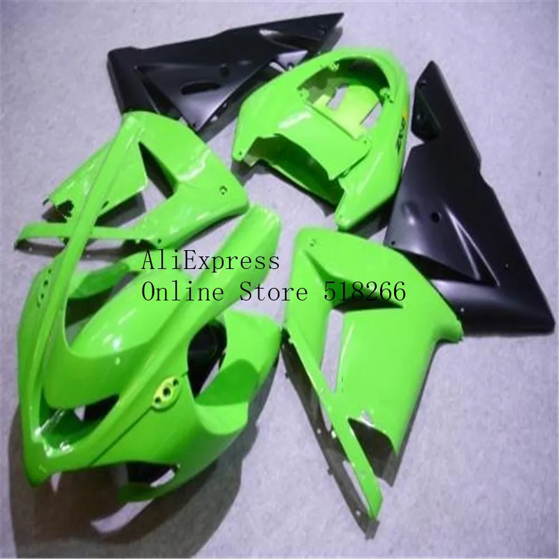 Комплект обтекателей ABS для Kawasaki Ninja ZX 10R 2004 2005 мотоциклетный Неокрашенный ZX10R