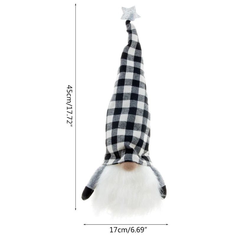 

Swedish Christmas Gnome Lights Scandinavian Tomte Home Party Decoration Nordic Xmas Holiday Winter Table Decor