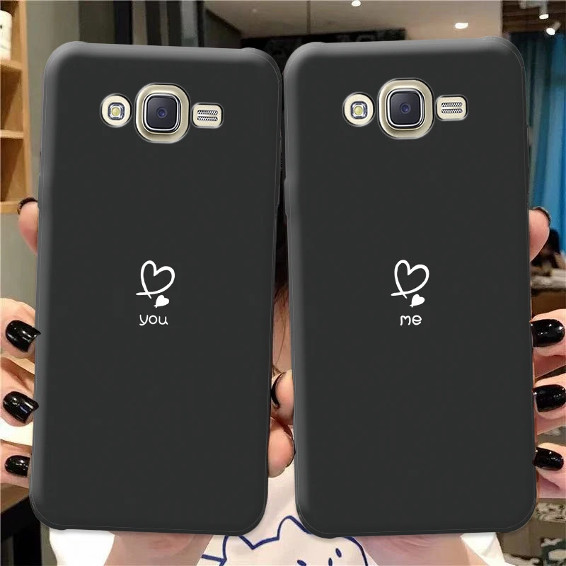 Милые простые Чехлы для Samsung J7 Neo Core чехол-накладка Galaxy J701F/DS черная силиконовая