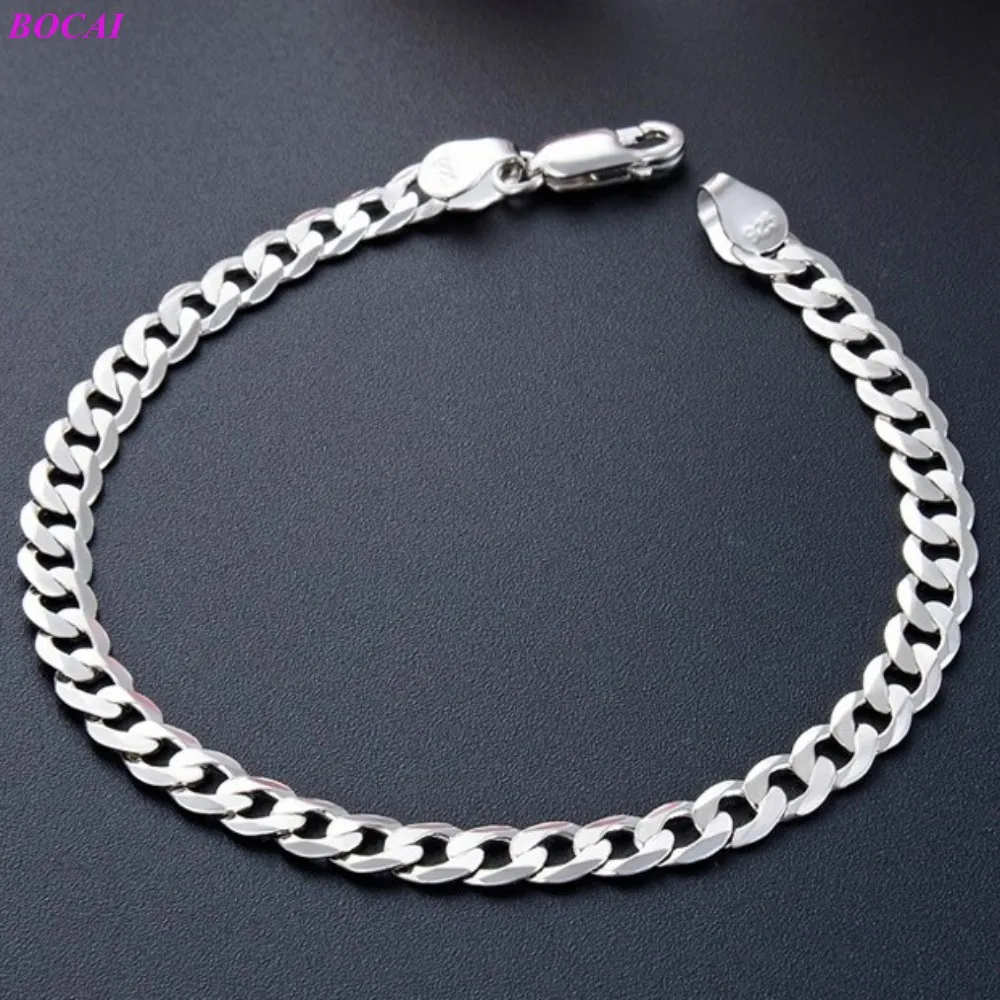 Мужские браслеты из серебра 100% пробы с одной пуговицей | Украшения и аксессуары