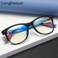longkeeper classic blue light blocking glasses men 2021 new square gaming computer eyewear women anti blue light eyeglasses