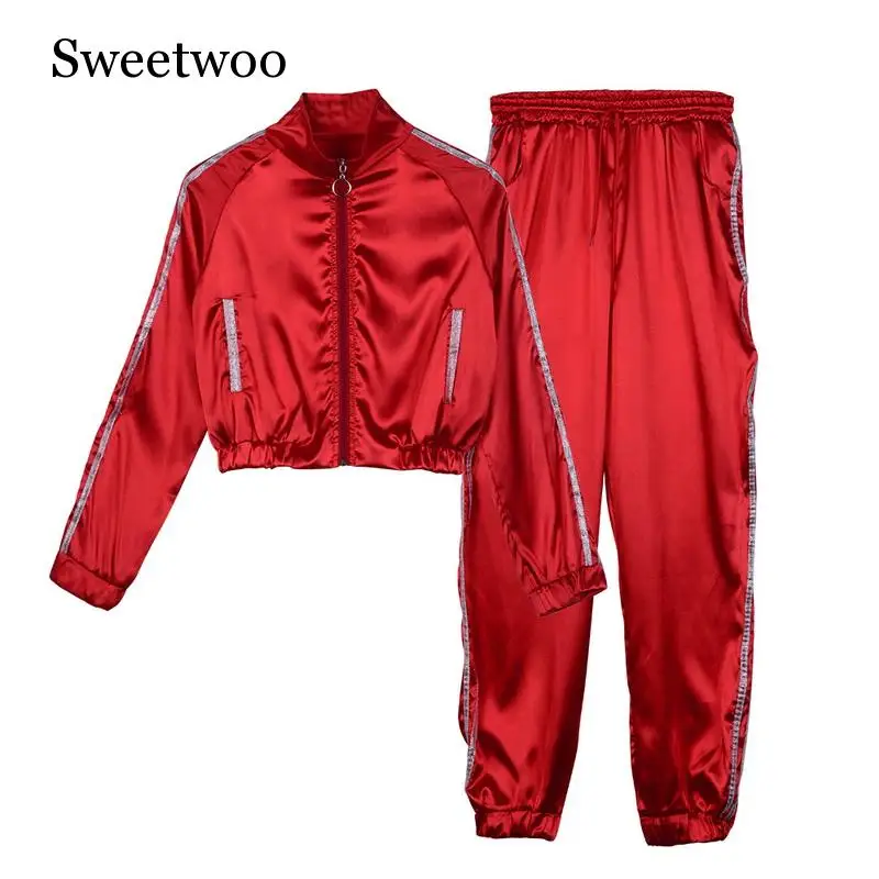 Спортивный костюм Женский комплект 2 шт. с длинным рукавом повседневные