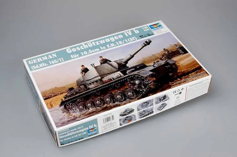 Trumpeter 1/35 шасси IV b 10,5 см комплект самоходного резервуара 00374 шт.