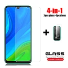 Адаптер 4-в-1 для стекло Huawei P Smart 2020 закаленное стекло P Smart Z Pro Plus 2019 защиты заднего экрана объектива камеры стекло P Smart 2020