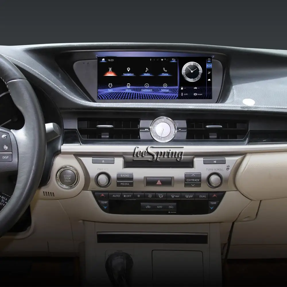 

Мультимедийный плеер для LEXUS ES, Автомобильный плеер с 8-дюймовым экраном и ручкой, 10,25 дюймов, Android 10,0, модернизированный, оригинал, 2013-2017