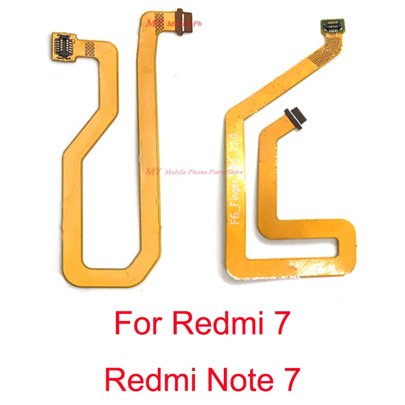 Для Xiaomi mi Red 7 Note Note7 сканер отпечатков пальцев Сенсорный ID Разъем материнская