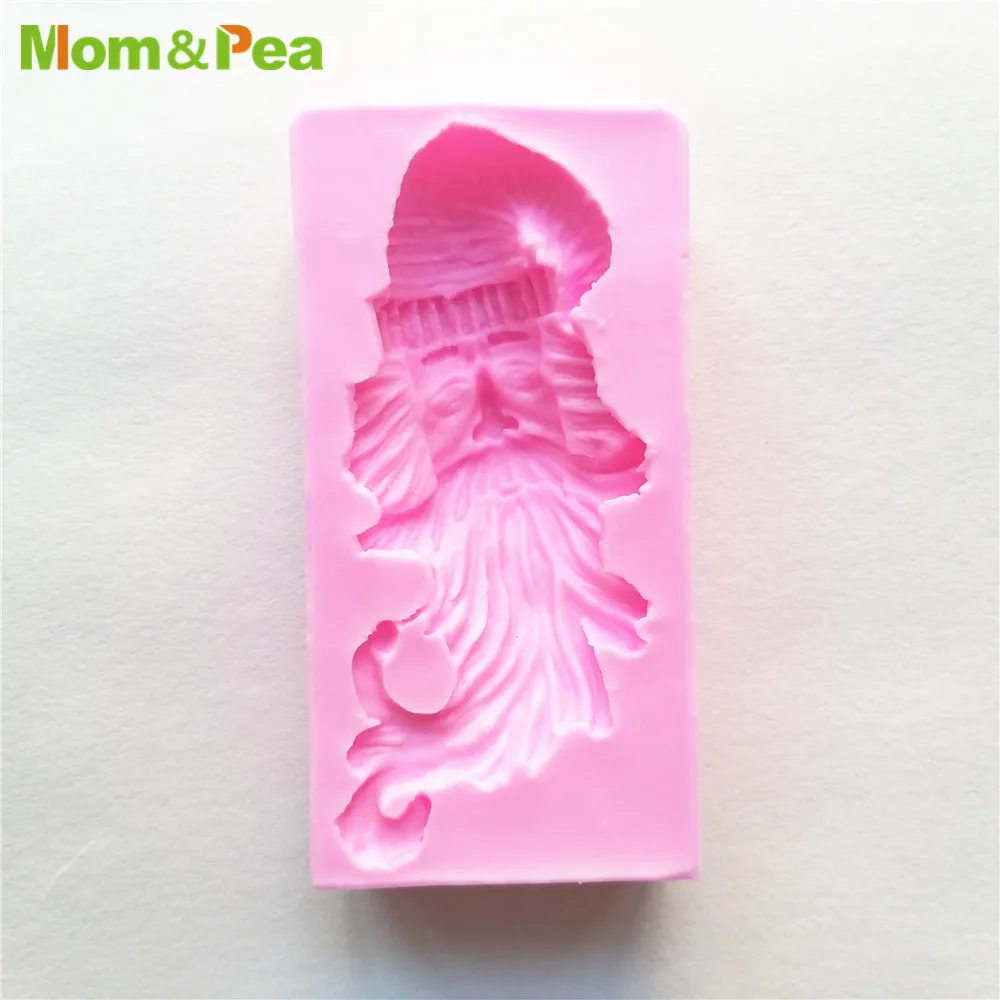 

XK539 Old Man Head Shaped Silicone Mold Gum Paste Chocolate Ornamental Fondant Mould Cake Decoration Tools