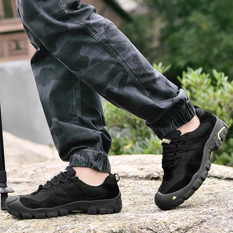 Outdoor Hiking Shoes Trekking Shoes for Men Women Non-Slip Tactical Boots Climbing Shoes Breathable Trekking Sneakers zapatillas