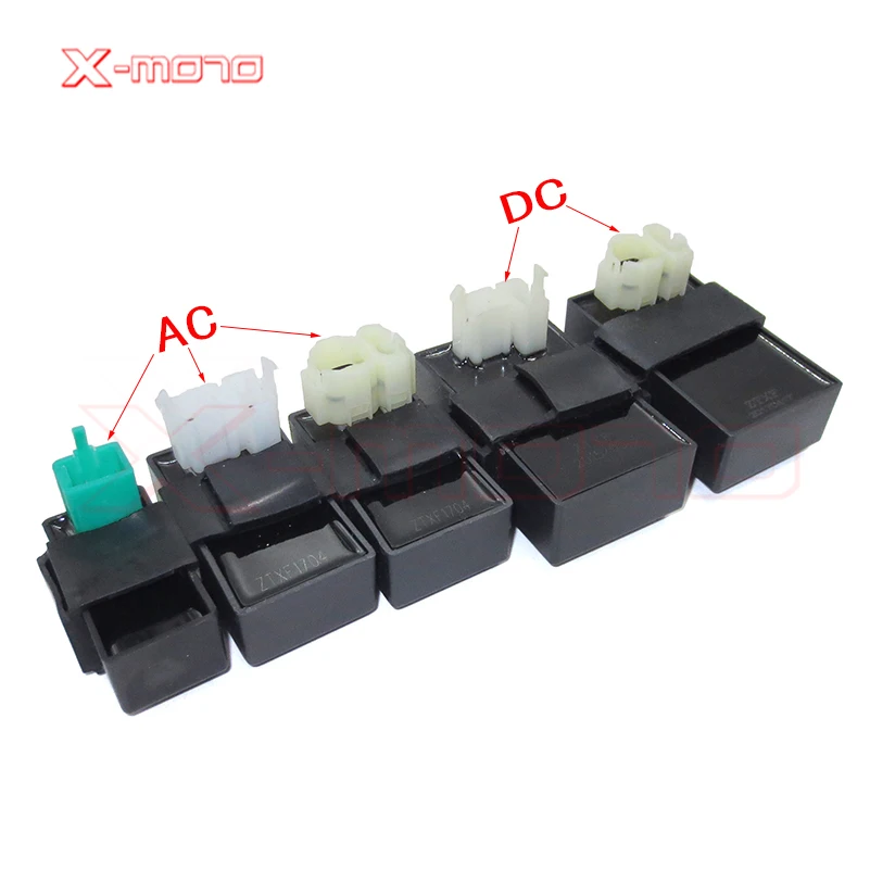 4/5/6 Pin AC/DC CDI Коробка зажигания для мотоцикла GY6 CG воспламенитель 50cc 60cc 80cc 100cc 125cc 150cc