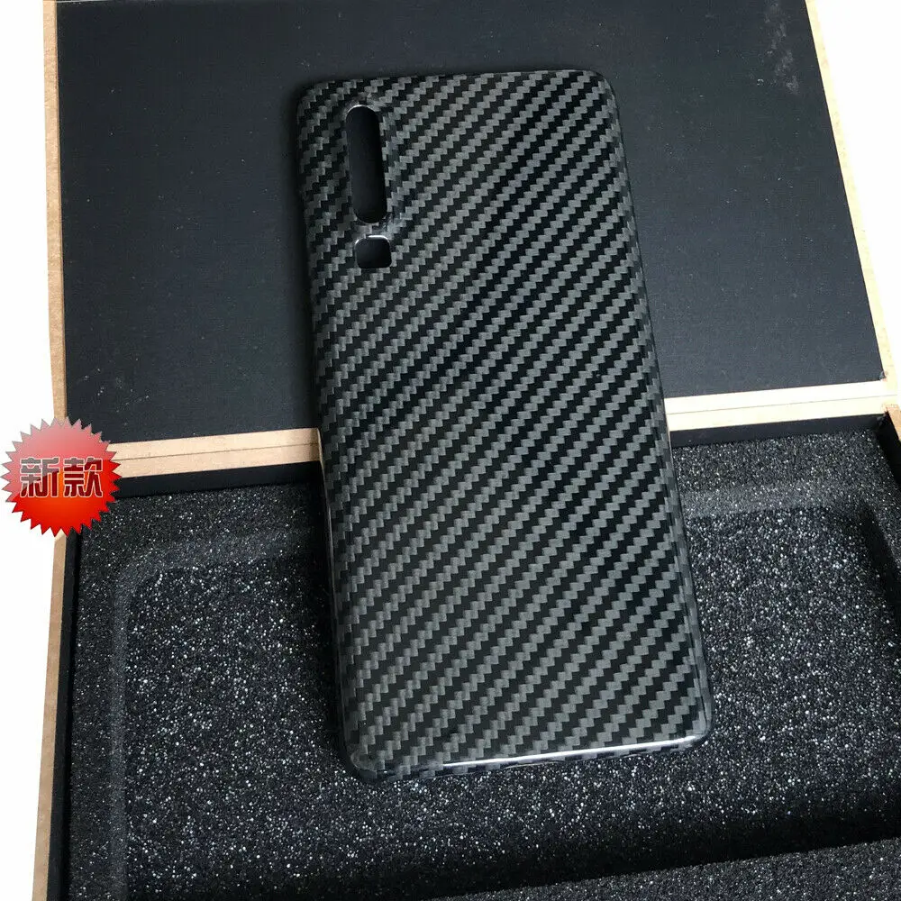 P30 Glossy Black Новое саржевое волокно чехол для телефона чехол для huawei P20 Pro P30 Pro - Цвет: P30 Glossy Black