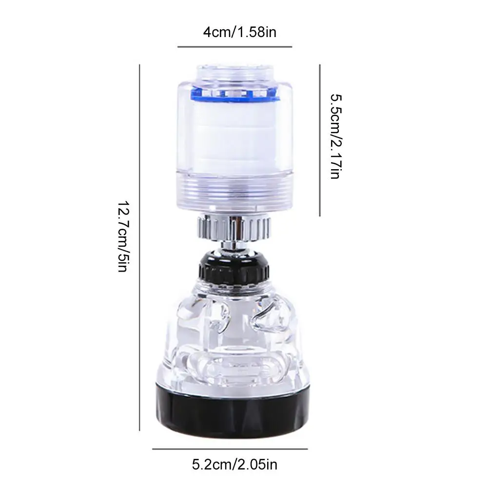 

360 Degree Rotatable Splash-Proof Tap Sprinkler Tap Water Filter Kitchen Sprinkler Filter Nozzle Tap Adapter Device