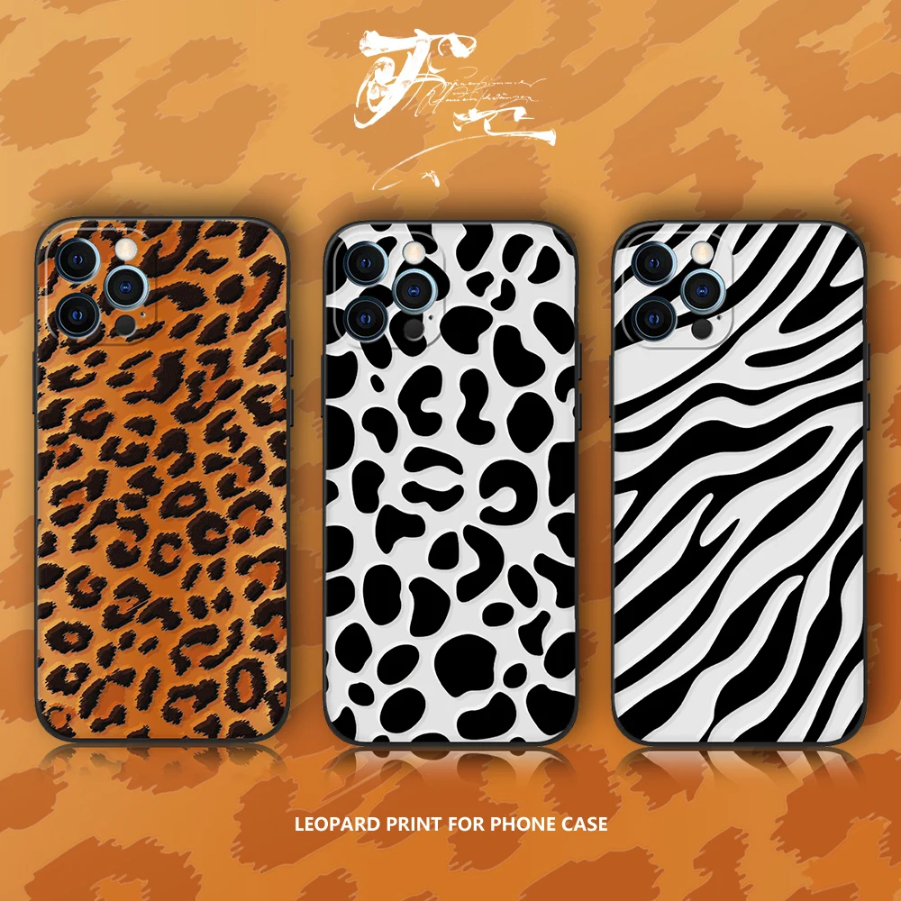 

Leopard print zebra print fine hole phone case for iPhone7 iPhone8 iPhone 7 iPhone 8 iPhone 8 iPhone iPhone XR iPhone XS MAX