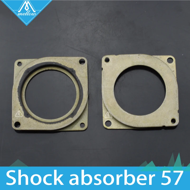 

HOT!6 PCS NEMA 23 stepper motor metal Damper NEMA 23 Damper mounting plate for 3D printer and other machine