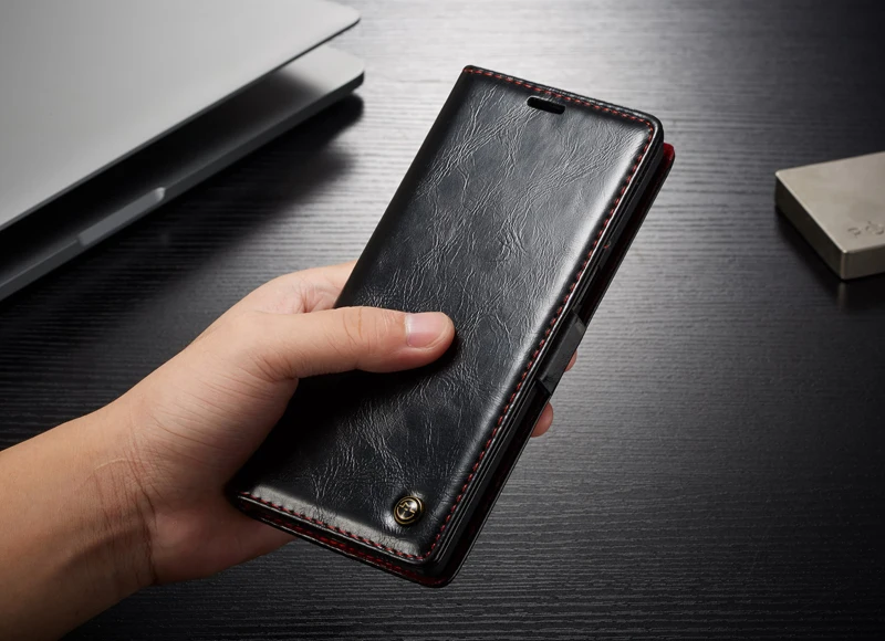 Чехол для телефона samsung galaxy note 9, винтажный кожаный чехол с отделениями для карт, кошелек, флип для samsung Note 8, 4, 5, S8, S9, S10 Plus, чехол