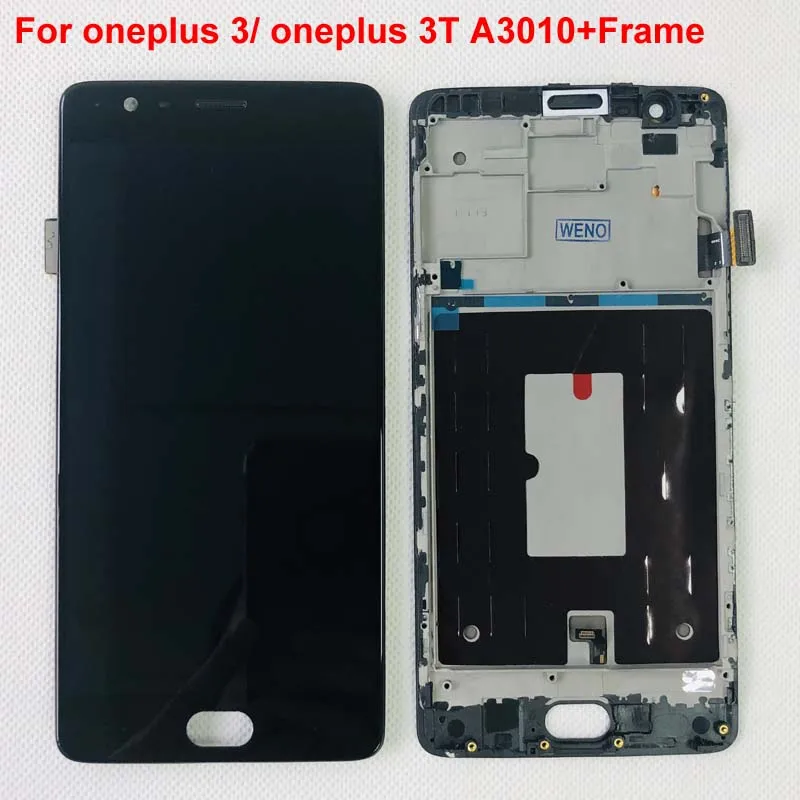 Оригинальный протестированный Amoled экран + сенсорная панель дигитайзер с рамкой