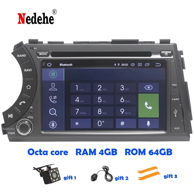 Android 9 0 octa core 4G RAM AV выход автомобильный GPS для Ssang yong Ssangyong Actyon Kyron dvd плеер Радио