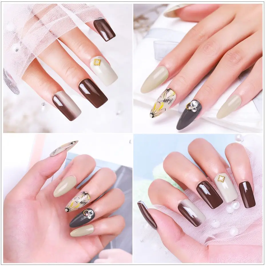 Гель-лак Elite99 10 мл Macchiato Soak Off UV светодиодный лак для ногтей праймер Гель-лак для ногтей однородного цвета для ногтей художественный гель для ногтей лак