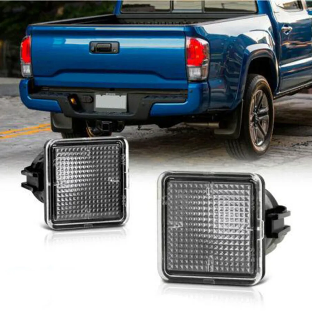 

18 SMD License Plate Lamp 2PCS Accessrories For TOYOTA TACOMA 2016-2020