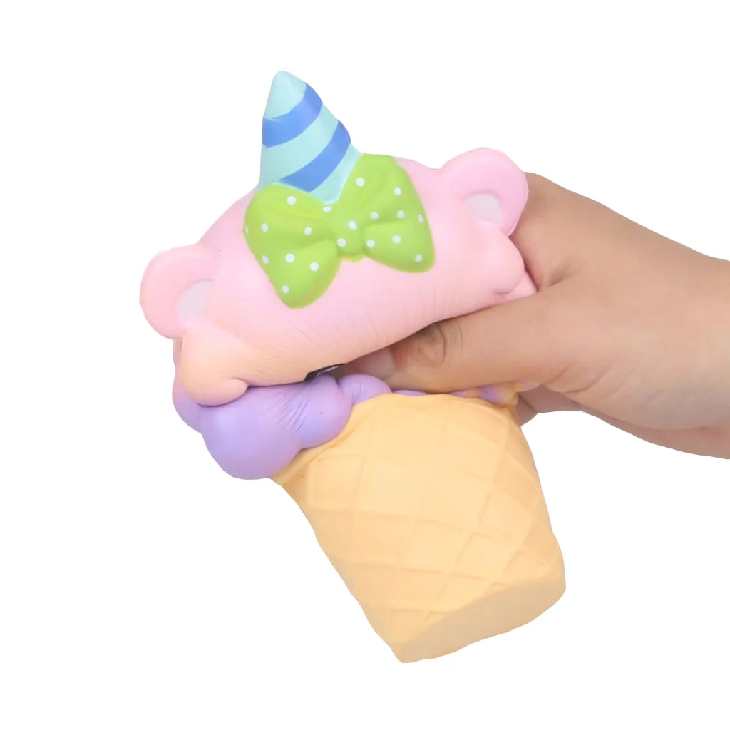 

Adorable Cloud Ice Cream Slow Rising Scented Stress Reliever Toys Stress relief soft squeeze toy fun for children's toys