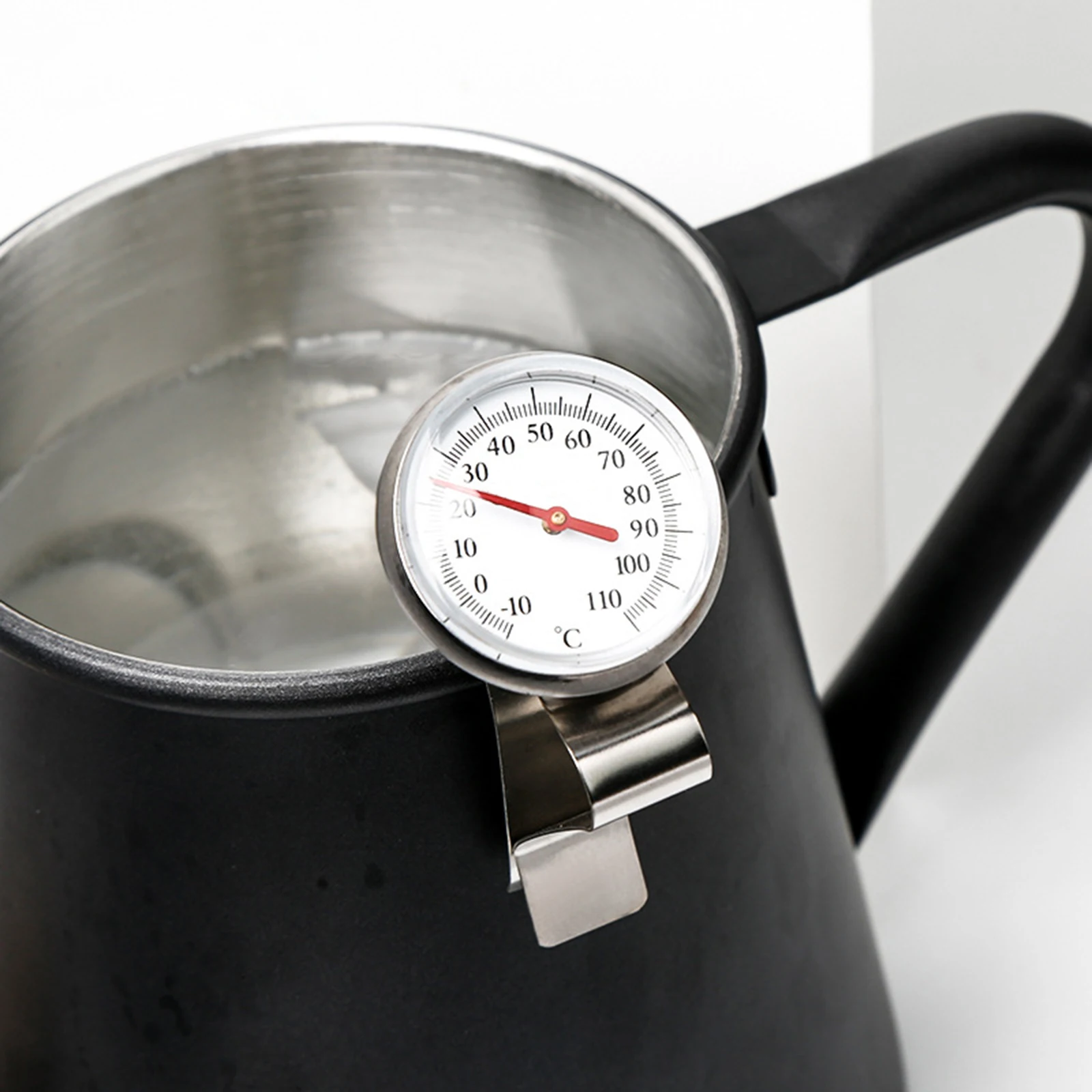 

Multifunction Coffee Milk Frothing Pull Flower Thermometer Stainless Steel Dial Thermometer For Coffee Drink Chocolate Milk Foam