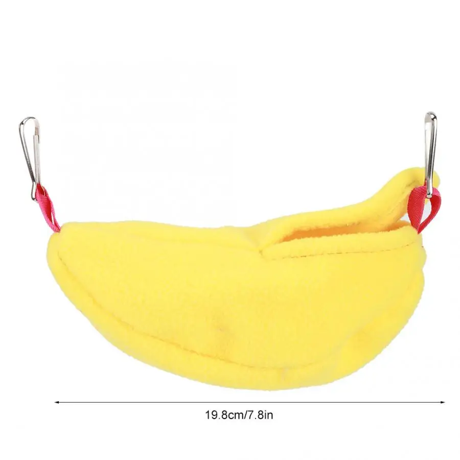 Домик хомяка клетка зима маленький питомец в форме банана переноска для висячий