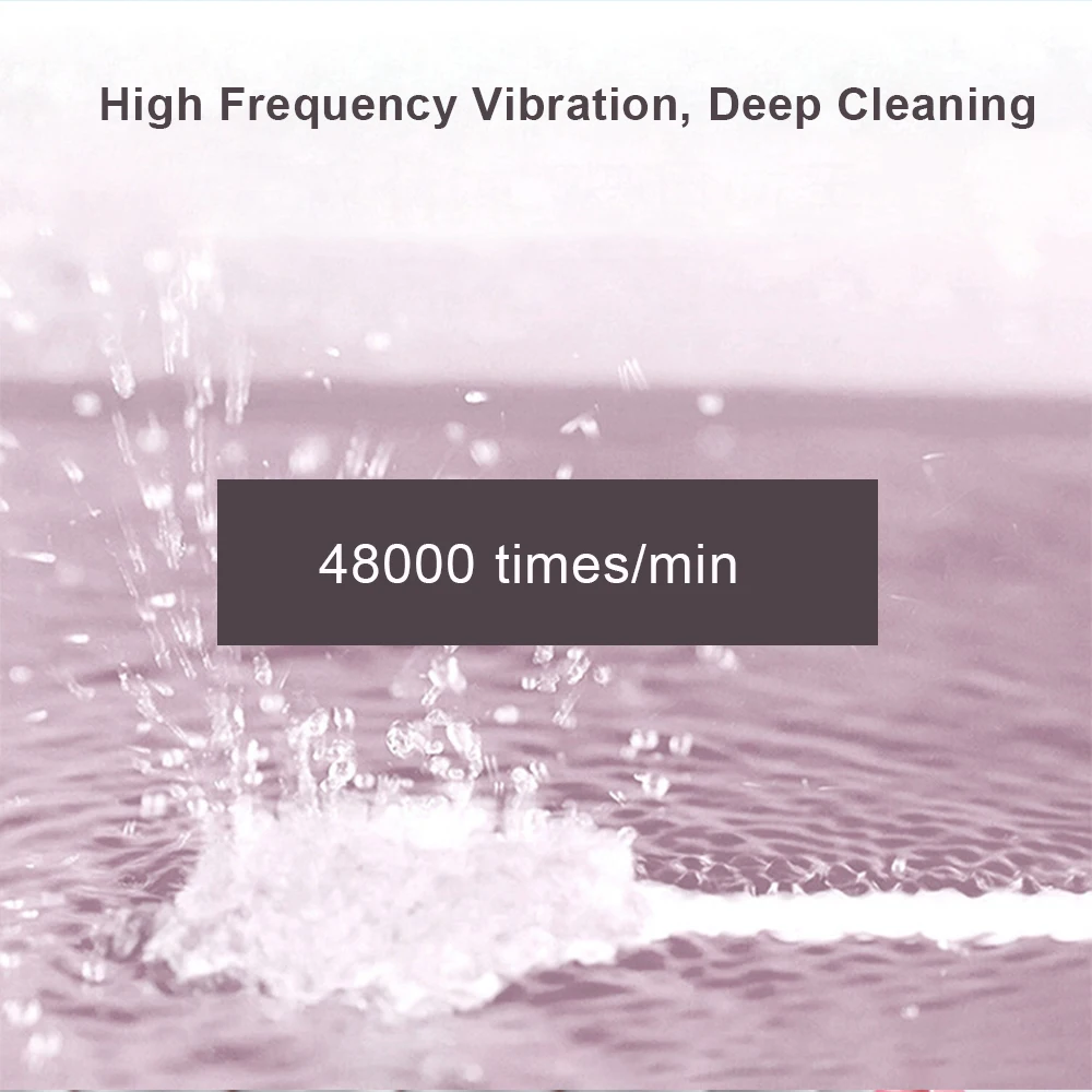 Электрическая зубная щетка для взрослых звуковая Индуктивная перезаряжаемая