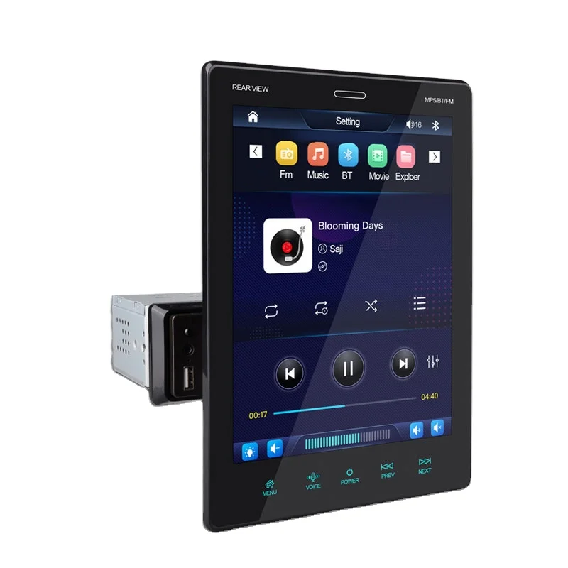 

Touch Screen 9.5 Inch Ips Vertical 1Din Car Mp5 Player Car Radio Stereo