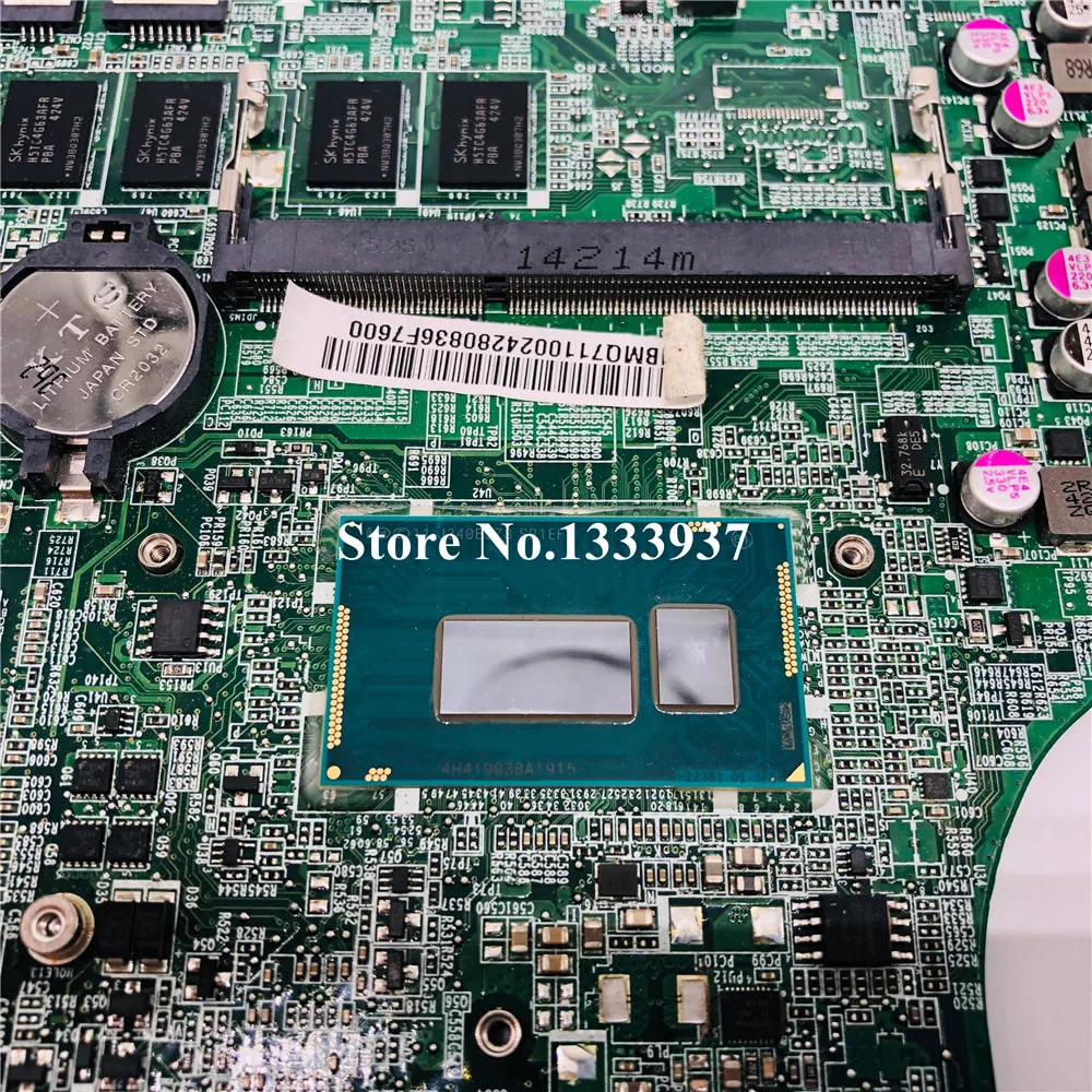 Для ACER V5-573G V5-573 V5-573PG Материнская плата ноутбука I5-4210U DAZRQMB18F0 испытанное хорошее