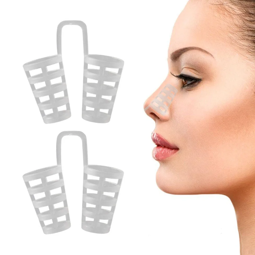 Здоровый уход против храпа апноэ зажим для носа дышать помощь устройства