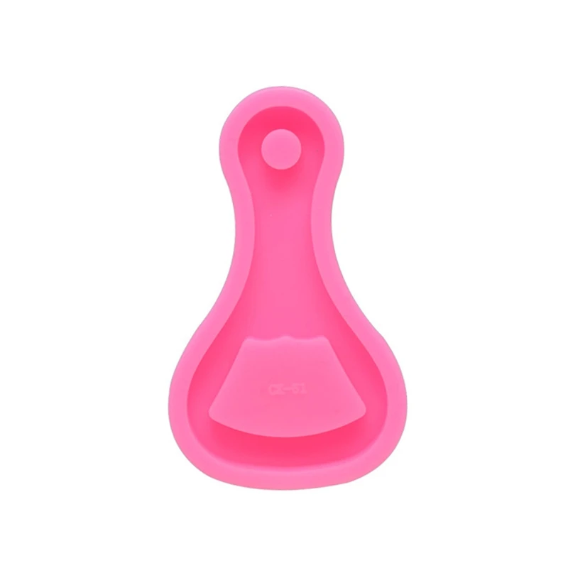 

Heart Skull Bottle Opener Shape Keychain Silicone Mold DIY Pendant Resin Mold