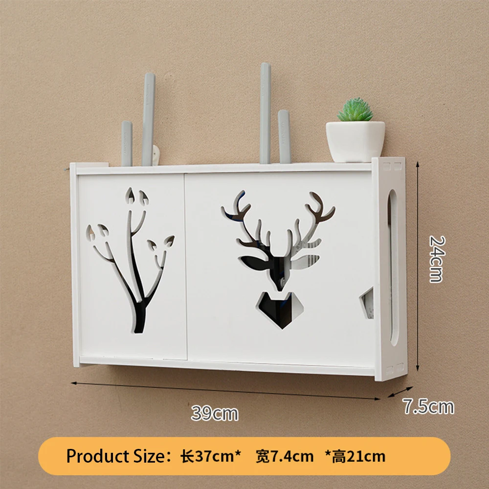 wireless router storage rack with wall hanging wireless wifi router storage box wifi router shelf storage boxes free global shipping