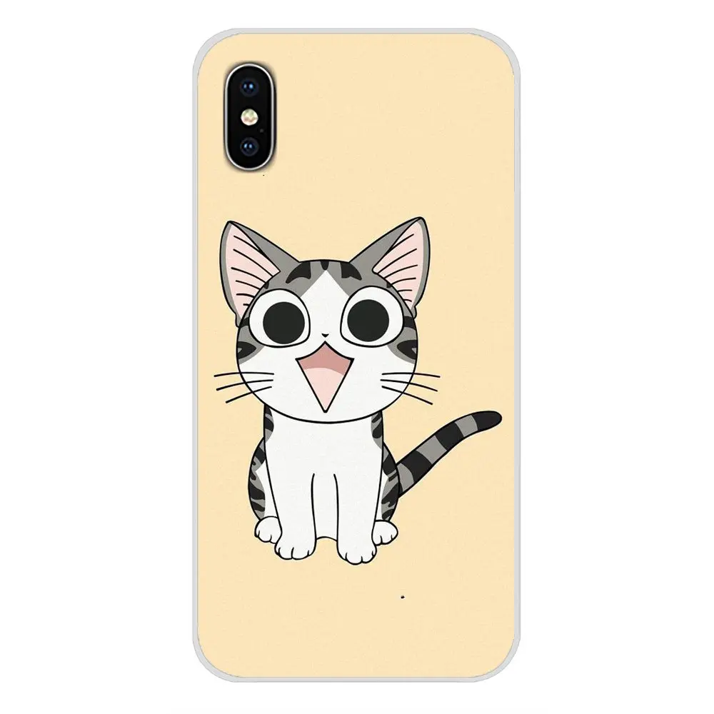 Для Apple ipod touch 5 6 iPhone X XR XS 11Pro MAX 4S 5C SE 6S 7 8 Plus чехлы для телефонов милые Meow кошки Китти