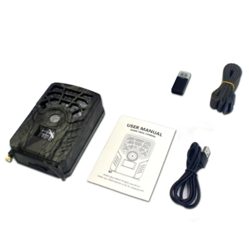 

720P HD Video Camera Hunting Camera PR300C Infrared Night Vision Family Anti-Theft Camera Tracking Wildlife Outdoor Surveillance