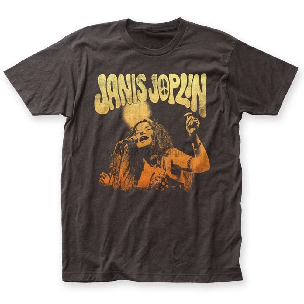 2018 Последняя мода официальный Janis Joplin Live Tour концертный Постер фото футболка