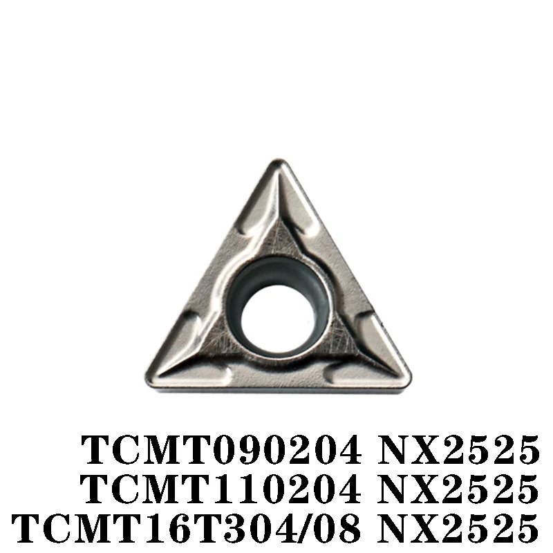 

Original TCMT TCMT090204 TCMT110202 TCMT110204 TCMT16T304 TCMT16T308 NX2525 090204 Cutter Turning Tool Inserts Lathe Metal CNC