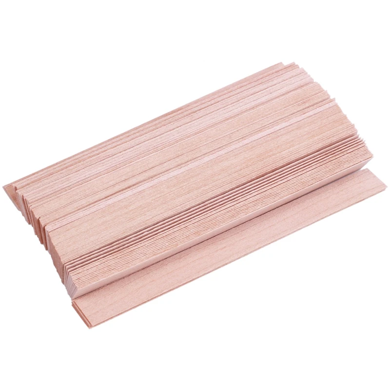 100 шт деревянные свечи фитили с железной подставкой свечные сердечники