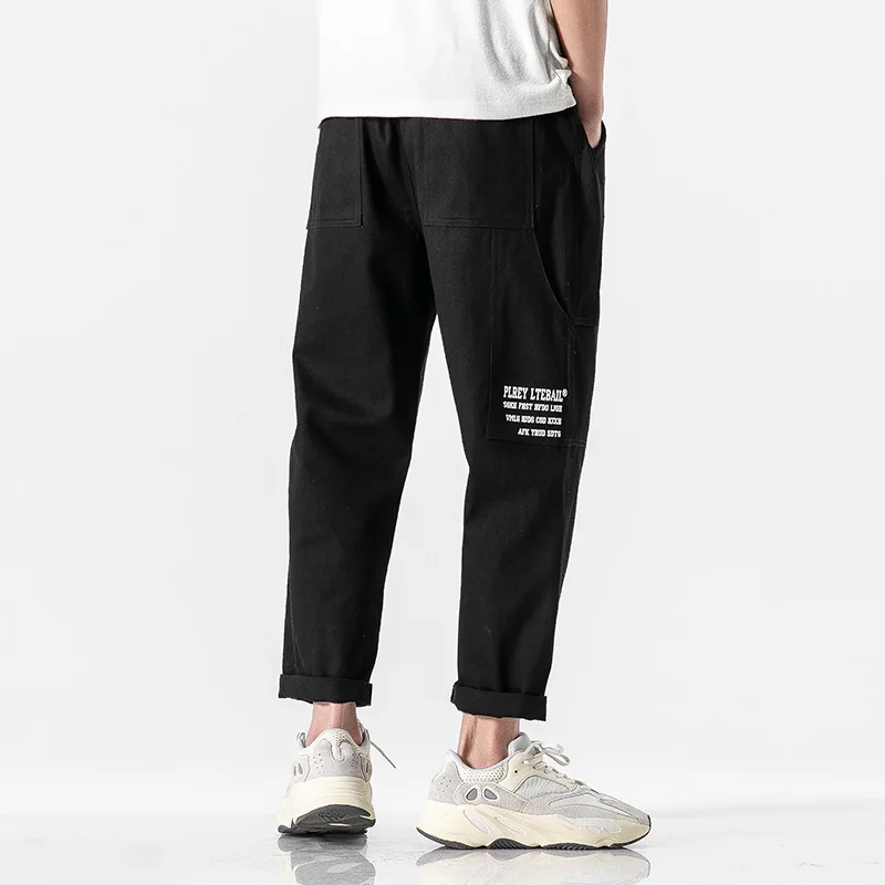 New Bottoms Mens Casual Pants Sweat Joggers Striped Gyms Clothing Cargo Men 2020 Harem Pant Streetwear | Мужская одежда