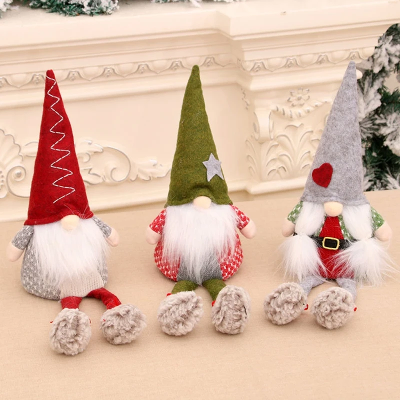 

16 светильник лый Рождественский гном, ручная работа, скандинавский гном Tomte, гномы Санты светильник светящийся эльф, игрушка, зимнее домашне...